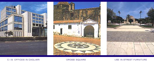 Use in street furniture