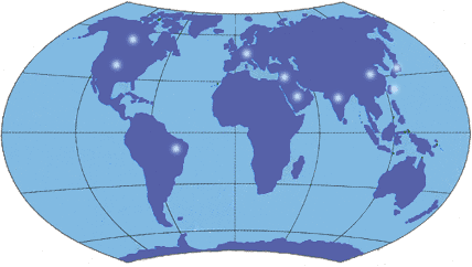 Our customers in the world